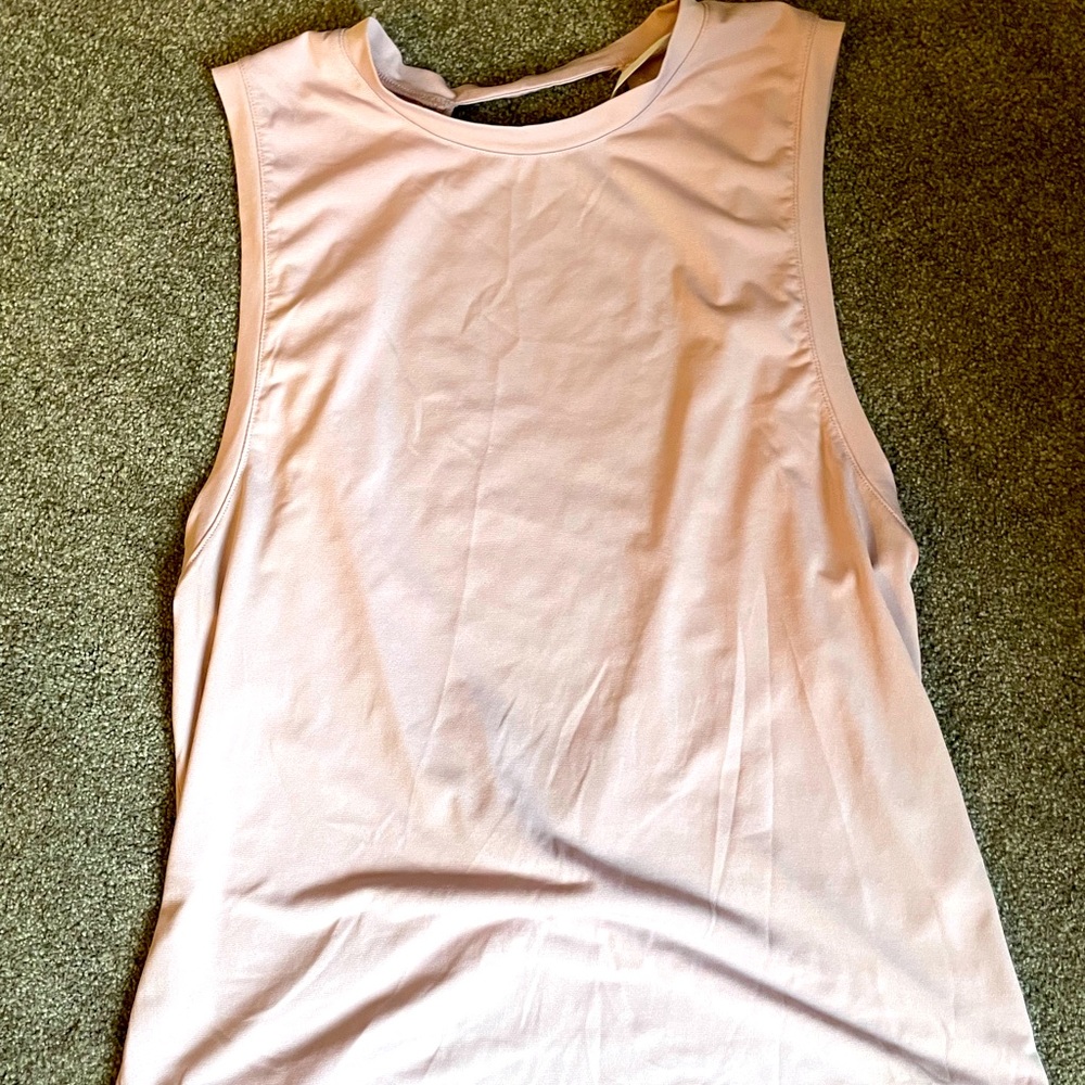 Blush pink Fabletics tank top! Like new condition!
